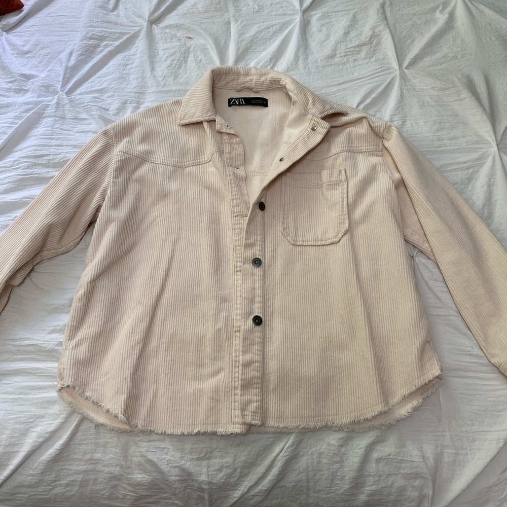 ZARA Corduroy Overshirt